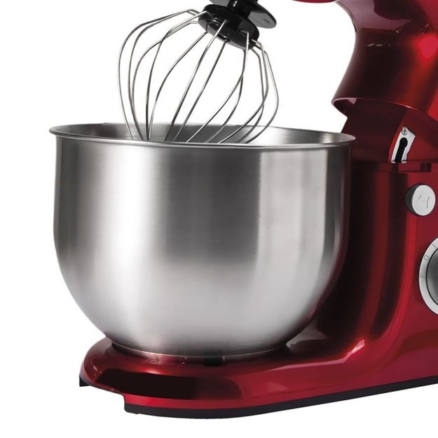 ELDOM WRK1250 CHEF planetary robot, 800 W, 8 speeds, 5 l bowl, red