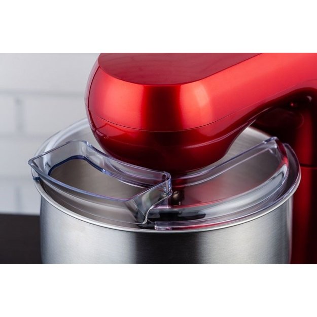 ELDOM WRK1250 CHEF planetary robot, 800 W, 8 speeds, 5 l bowl, red