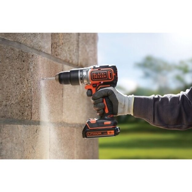 Brushless screwdriver18V, impact, 2 gears, 13 mm handle, 52