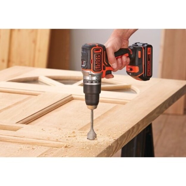 Brushless screwdriver18V, impact, 2 gears, 13 mm handle, 52