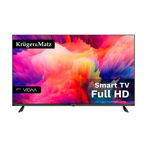 Kruger and Matz KM0243FHD-V3 TV 81.3 cm (32 ) HD Smart TV Wi-Fi Black