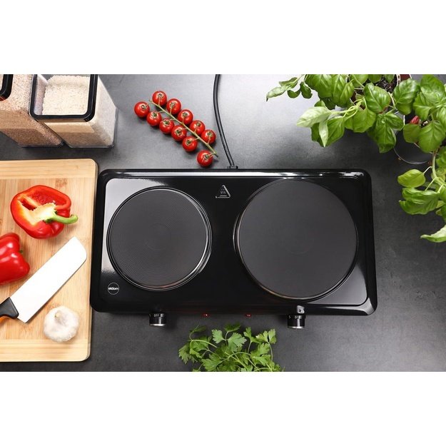ELDOM PG22 ELECTRIC DOUBLE-PLATE COOKER 2500W