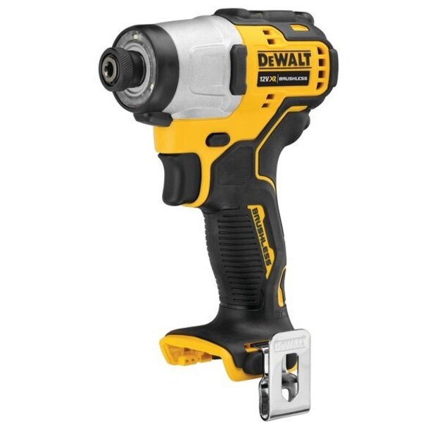 DEWALT DCF801N-XJ power screwdriver/impact driver 1/4  12V Black, Yellow