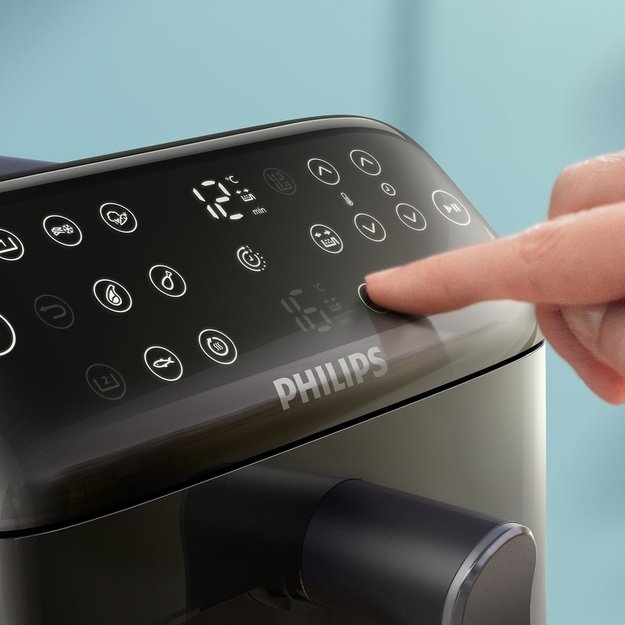 Philips 4000 series Dual Stack Airfryer Vertical Basket 10L Double Stand-alone 2750 W Hot air fryer Black