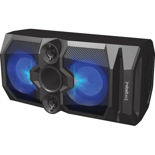 Rebeltec SoundBox 480 Portable Bluetooth Stereo Speaker Black, 50W RMS