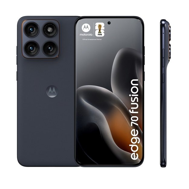 Motorola edge 70 fusion 17.2 cm (6.78 ) Dual SIM Android 16.0 5G USB Type-C 12 GB 256 GB 7000 mAh Black