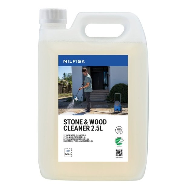 Medinių ir akmens masės trinkelių terasų ploviklis NILFISK Stone&amp Wood Cleaner 2.5L