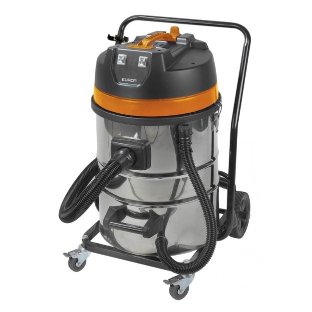 Sauso ir &scaron;lapio valymo siurblys EUROM Force 2070 2kW, 70L