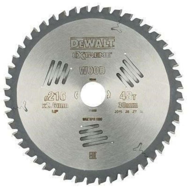 HM-Wood saw blade 216x30mm Z48
