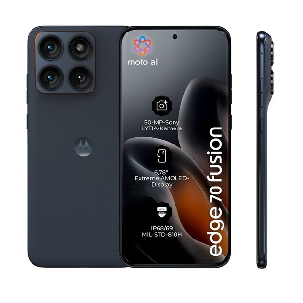 Motorola Moto Edge 70 Fusion 5G 8/256 GB Silhouette smartphone