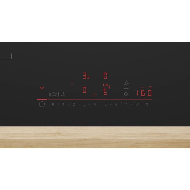Įmontuojama indukcinė kaitlentė Bosch Serija 6, PVS81AHC1E, 80 cm