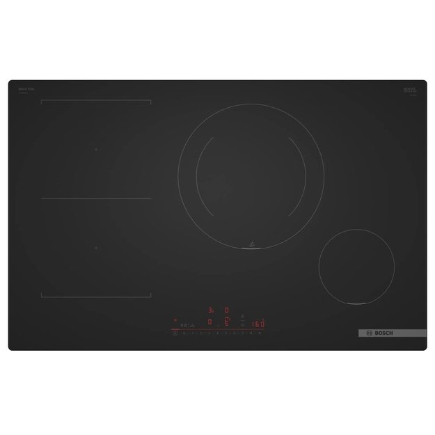 Įmontuojama indukcinė kaitlentė Bosch Serija 6, PVS81AHC1E, 80 cm