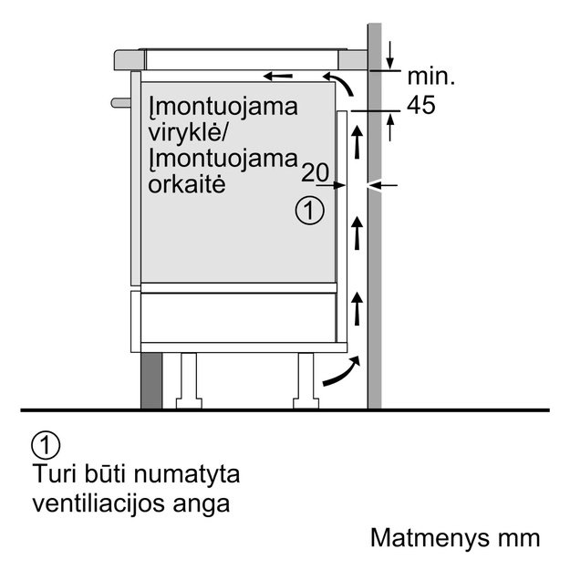 Įmontuojama indukcinė kaitlentė Bosch Serija 6, PVS81AHC1E, 80 cm