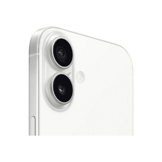 Apple | iPhone 16 | White | 6.1   | 2556 x 1179 pixels | OLED | A18 | Internal RAM 8 GB | 128 GB | Dual SIM | Nano SIM | 5G | Ma