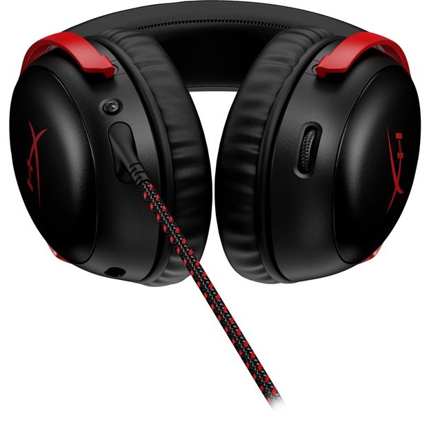 HyperX Cloud III - Gaming Headset (Black/Red)