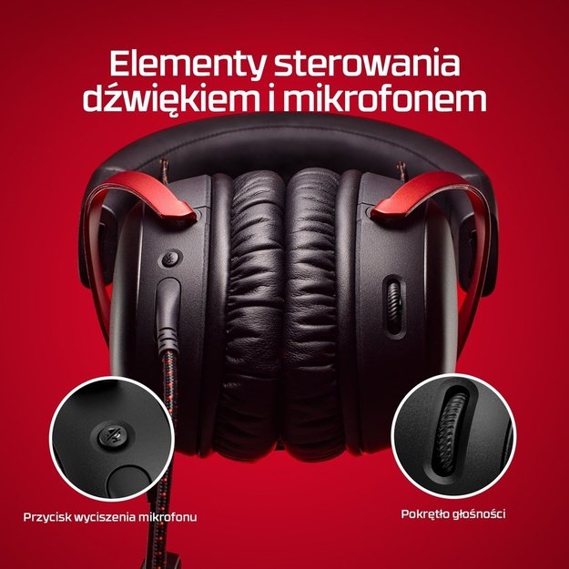 HyperX Cloud III - Gaming Headset (Black/Red)