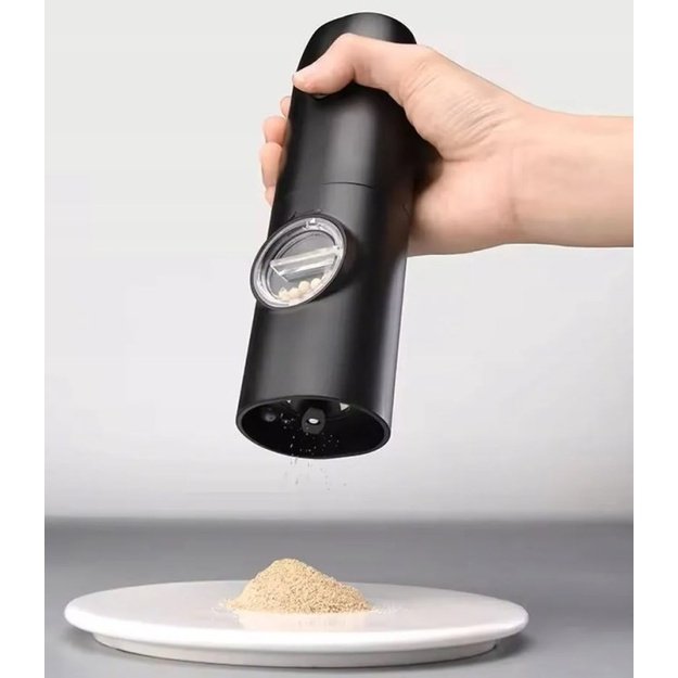 PROMIS Set of pepper and salt mills with stand MP35X2
