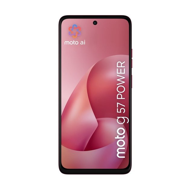 Motorola moto g57 power 17.1 cm (6.72 ) Dual SIM Android 16.0 5G USB Type-C 12 GB 256 GB 7000 mAh Pink