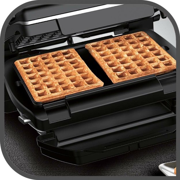 TEFAL | XA724810 | Waffle Plates | Black