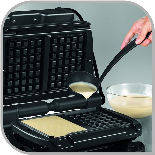 TEFAL | XA724810 | Waffle Plates | Black