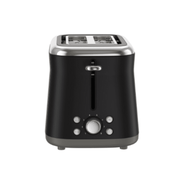 TEFAL Toaster | TT7208E0 Collection Retro | Power 850 W | Number of slots 2 | Housing material Stainless steel | Black