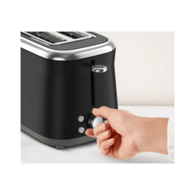 TEFAL Toaster | TT7208E0 Collection Retro | Power 850 W | Number of slots 2 | Housing material Stainless steel | Black