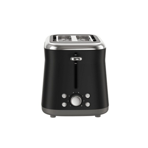 TEFAL Toaster | TT7208E0 Collection Retro | Power 850 W | Number of slots 2 | Housing material Stainless steel | Black