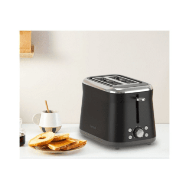 TEFAL Toaster | TT7208E0 Collection Retro | Power 850 W | Number of slots 2 | Housing material Stainless steel | Black