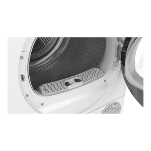 Bosch Dryer Machine | WQG2420PSN | Energy efficiency class A++ | Front loading | 9 kg | Heat pump | LED | Depth 61.3 cm | White