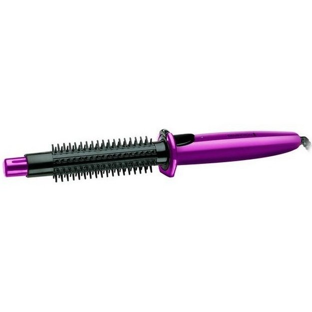 Remington CB4N hair styling tool Straightening curling brush Lilac