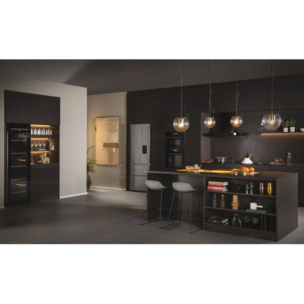 Haier HFW7720EWMP Freestanding 477 L Grey