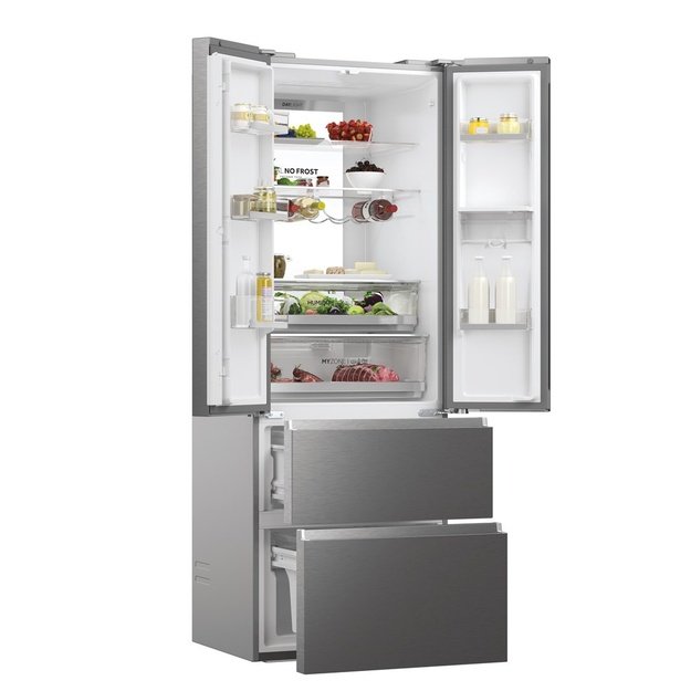 Haier HFW7720EWMP Freestanding 477 L Grey