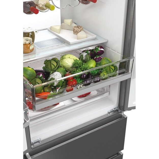Haier HFW7720EWMP Freestanding 477 L Grey