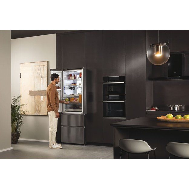 Haier HFW7720EWMP Freestanding 477 L Grey