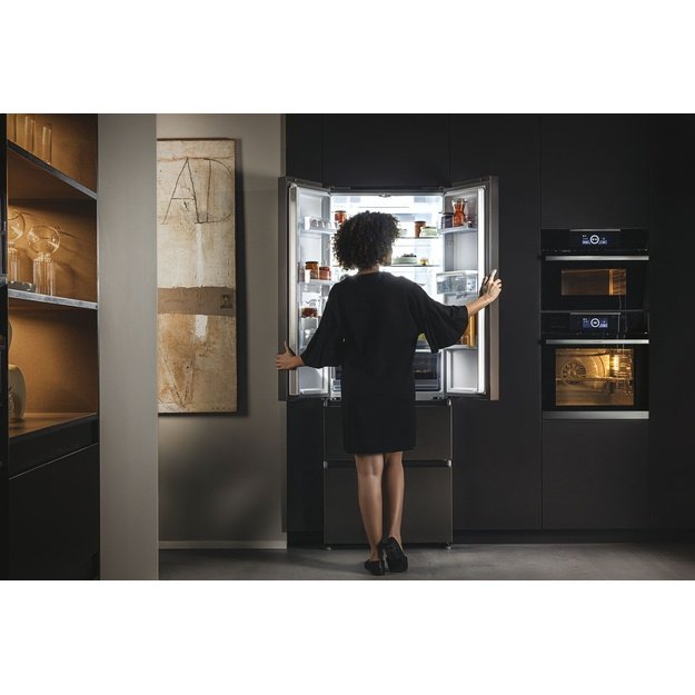 Haier HFW7720EWMP Freestanding 477 L Grey