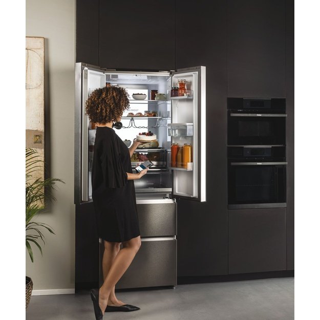 Haier HFW7720EWMP Freestanding 477 L Grey