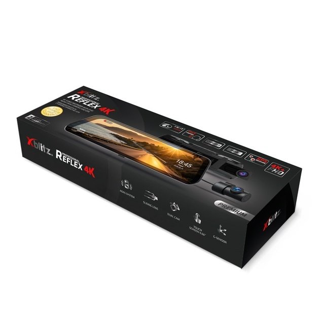 XBLITZ REFLEX 4K DVR 4K HDR PREMIUM CON C&Aacute;MARA DE MARCHA ATR&Aacute;S, WI-FI Y GPS
