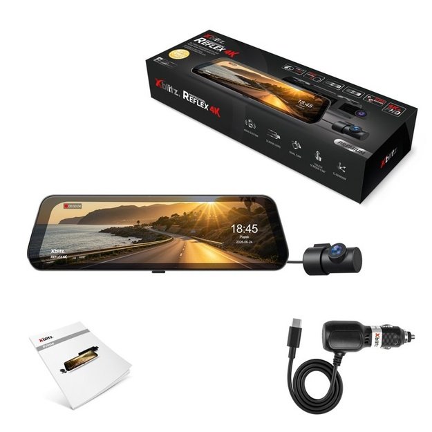 XBLITZ REFLEX 4K DVR 4K HDR PREMIUM CON C&Aacute;MARA DE MARCHA ATR&Aacute;S, WI-FI Y GPS