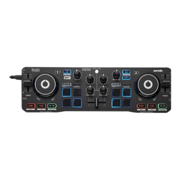 Hercules Starlight CD scratcher 2 channels Black