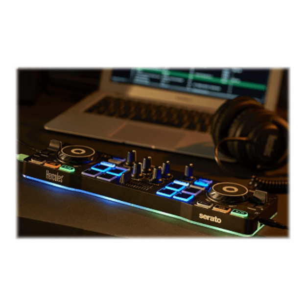 Hercules Starlight CD scratcher 2 channels Black