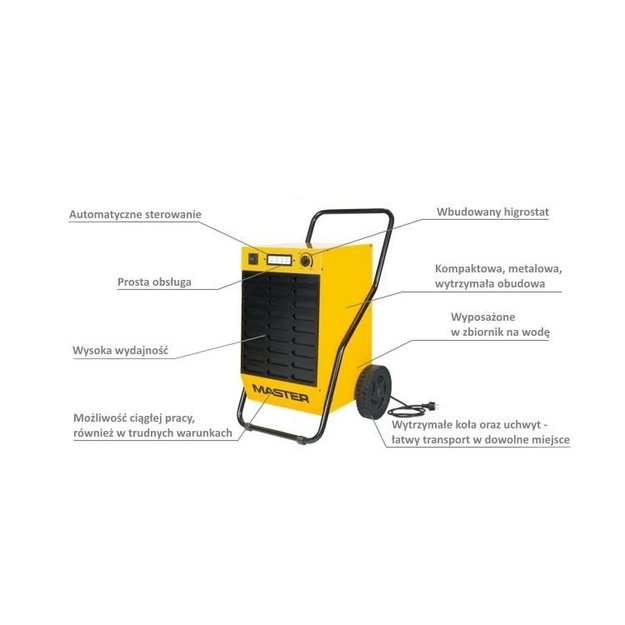 MASTER DEHUMIDIFIER DH92 80 l/24h