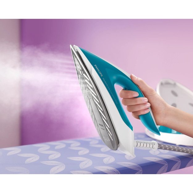 Philips GC7920/20 iron Steam iron SteamGlide soleplate Aqua colour 2400 W