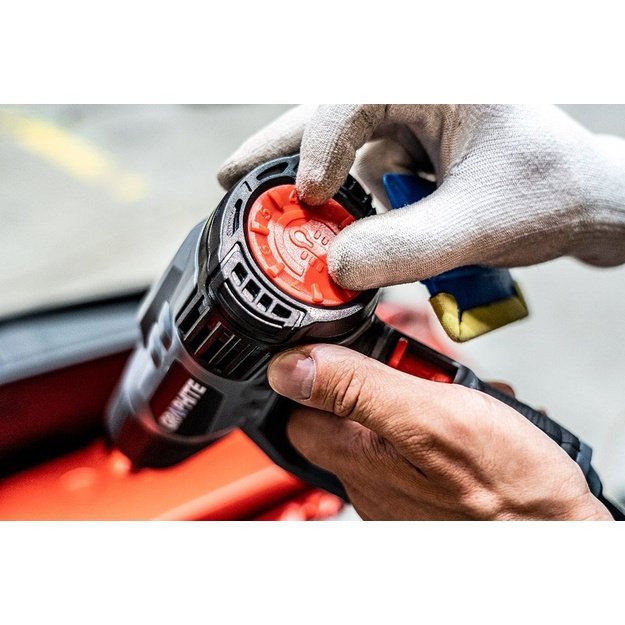 Heat gun 2000W, temperature range:I: 50oC, II: 50-550oC, III: 50-550oC, suitcase