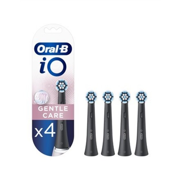Oral-B Toothbrush replacement iO Gentle Care Heads For adults Number of brush heads included 4 Number of teeth brushing modes