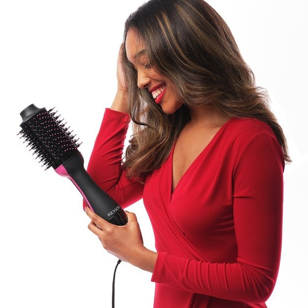 Revlon RVDR5222E hair styling tool Hot air brush Black, Pink