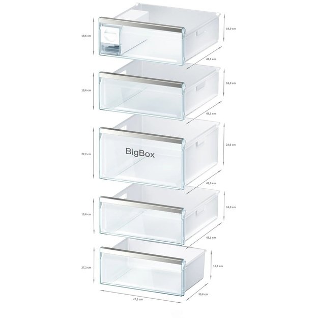 Bosch Serie 6 GSN54AWDV freezer Freestanding 328 L D White