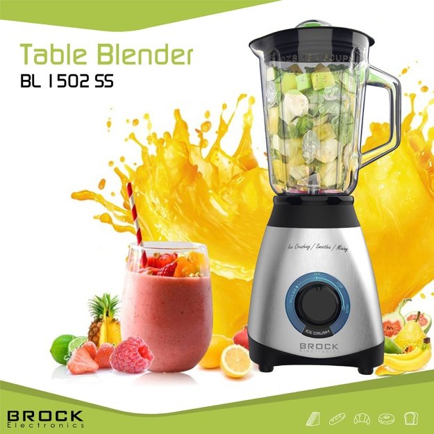 Brock BL 1502 SS Hand Mixer 500W, White