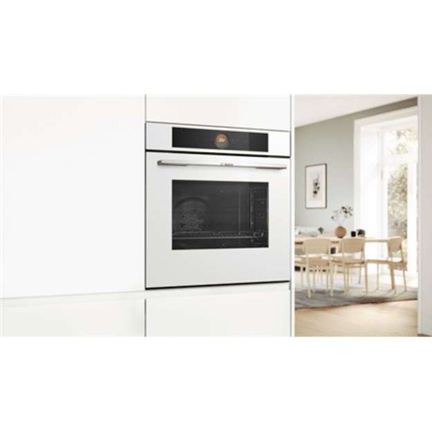Bosch | Oven | HBG7721W1S | 71 L | Electric | Pyrolysis | Touch control | Convection | Height 59.5 cm | Width 59.4 cm | White