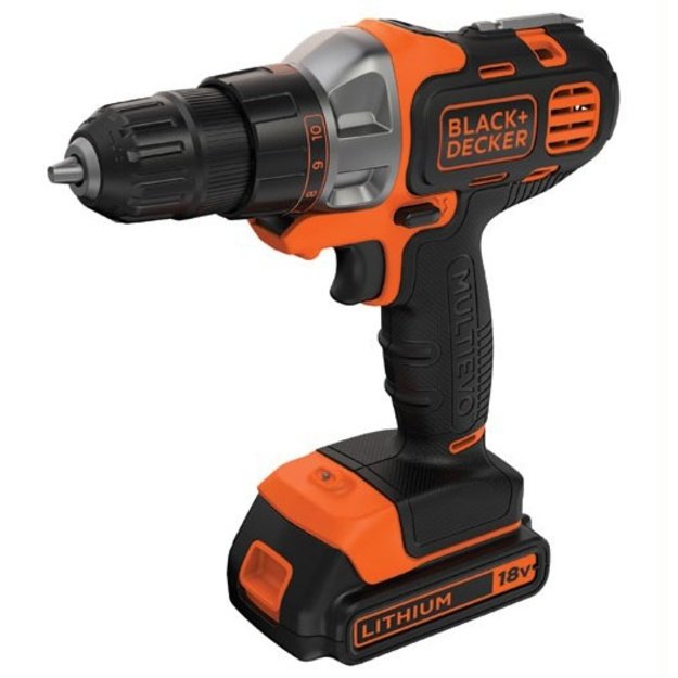 Black & Decker MT218KB drill 800 RPM Black,Orange 1.46 kg