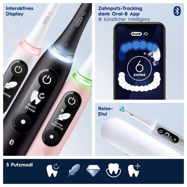 Oral-B 445234 electric toothbrush Adult Vibrating toothbrush White